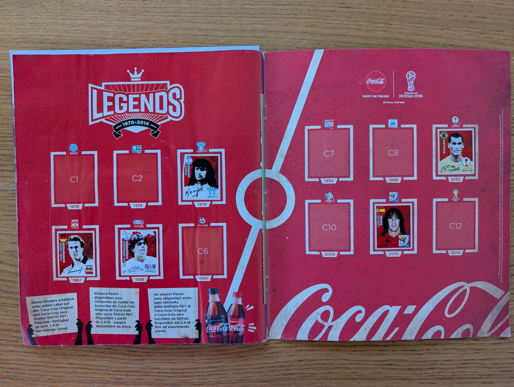 Panini Album: Stickeralbum FIFA 2018 – Usato da Appenzell Enggenh. venduto da vario414 4