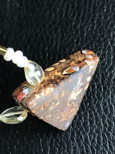 Catenine: Opal, Citrin, Spinell, Süsswasserperlen! – Nuovo (secondo la descrizione) da Basel venduto da Chili007 7