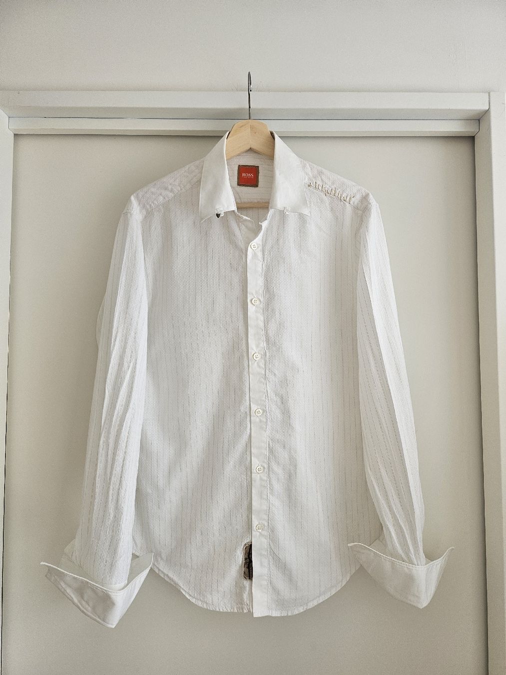 Hugo Boss Camicette: BOSS Blouse in size M, Light Cotton – Nuovo (secondo la descrizione) da Kilchberg ZH venduto da Thrift_Shop