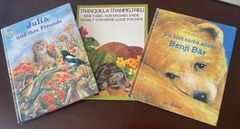 3 Bilderbücher über Tiere, wunderschön Illustriert