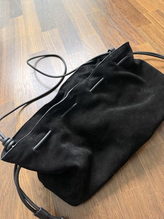 Arket Suede Pouch Bag 