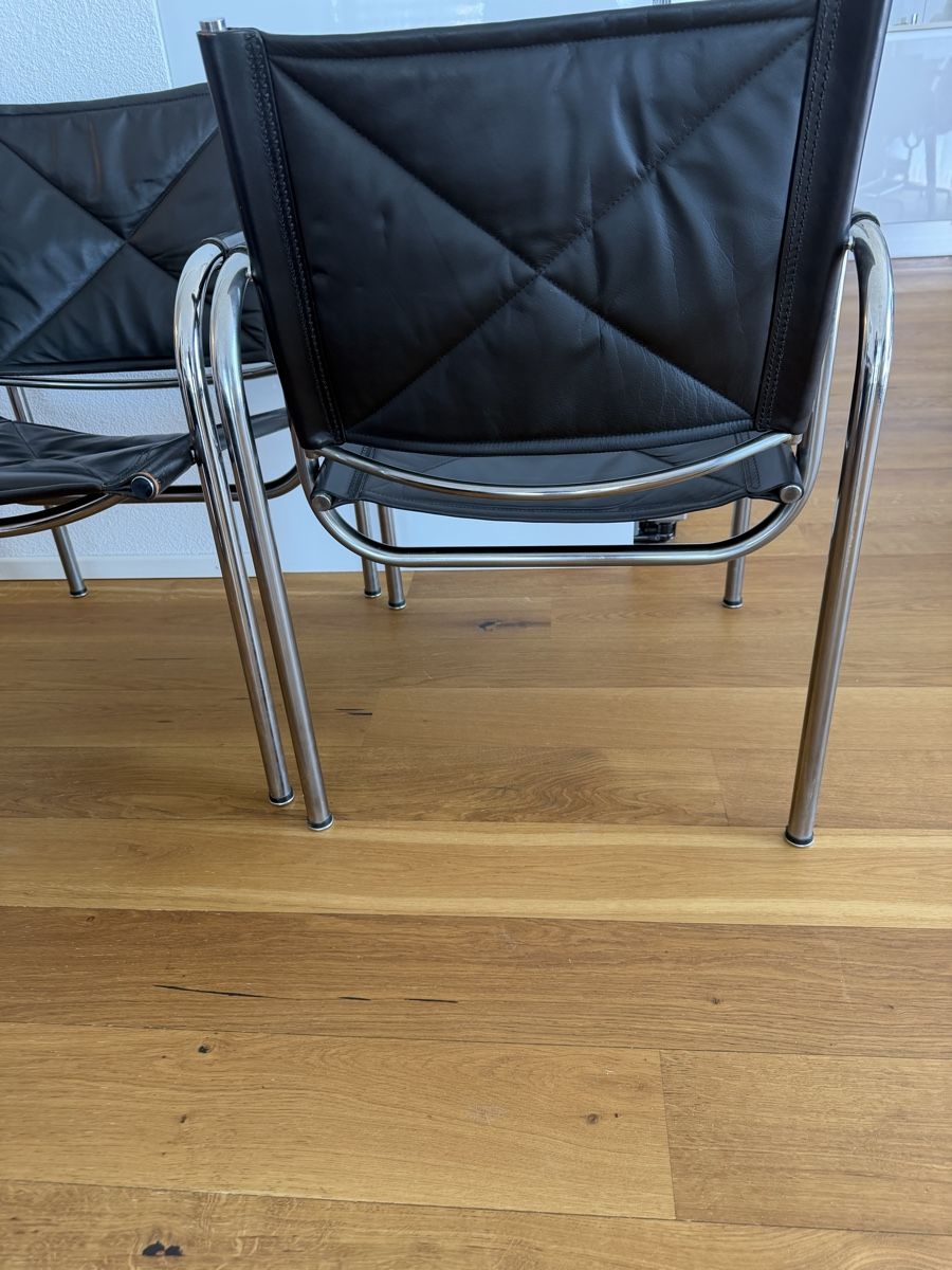 Strässle Poltrone: Sessel Hans Eichenberger Stühle Strässle 4 stck. – Usato da Niedergösgen venduto da wlo_wdm2 1