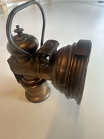 Decker Neuchatel Lampe aus Kupfer antik gebraucht