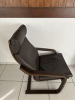 Ikea Pöang Sessel Leder gebraucht