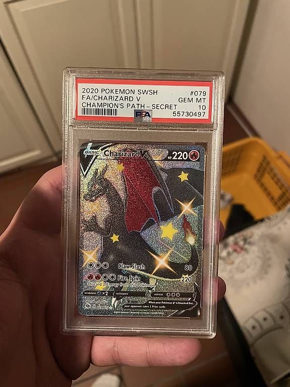 Sammelbilder & Trading cards: Charizard V Champions Path FA 079/073 – Gebraucht aus Zürich von sarfu123