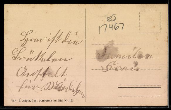 Cartoline postali: AK Brüttelen, Anstalt am Waldrand – Usato da Berlin venduto da bartko-reher 1