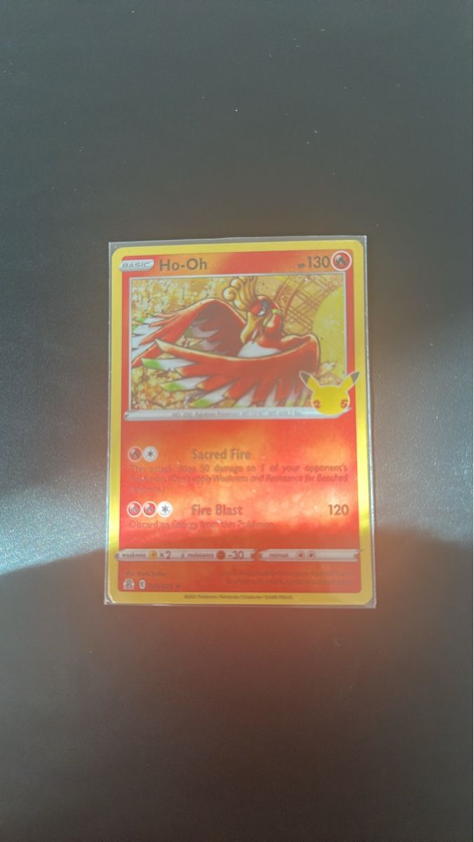 Pokémon Sammelbilder & Trading cards: Carte Pokémon Ho-Oh 25ans – Neu (gemäss Beschreibung) aus Le Mont-sur-Lausanne von dreambryan