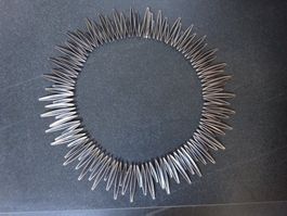 Silber Collier Kette / Handarbeit aus Dänemark