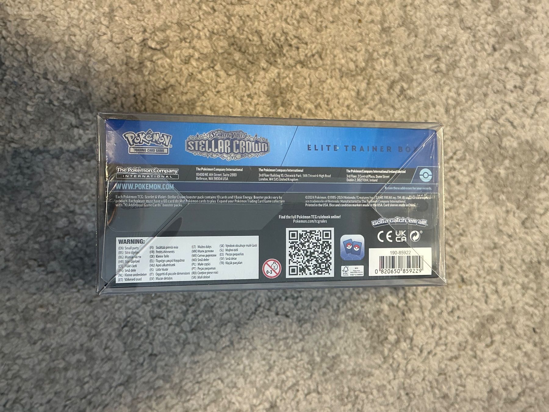 Pokémon Sammelbilder & Trading cards: Stellar Crown Elite Trainer Box🇬🇧 – Neu und originalverpackt aus Wetzikon ZH von ys21 6