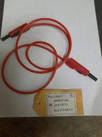 Hirschmann Laborkabel Messleitung rot 1m