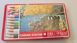 Caran d'Ache 12 Farbstiften in Blechbox