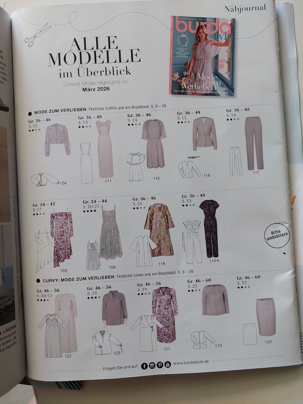 Revues & Magazines: Nähjournal Burda Style  3.2026  – Neuf (Voir description) à Dübendorf par Volino 1