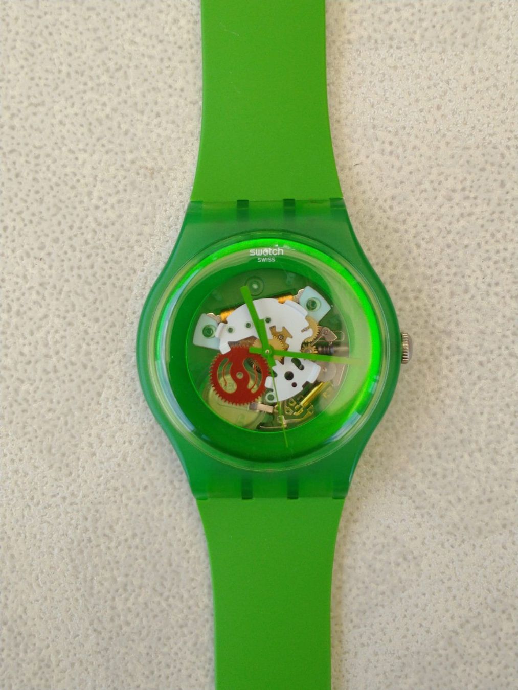 Swatch Orologi: Swatch - New Gent Green Lacquered – Usato da Castel San Pietro venduto da dav_7l86
