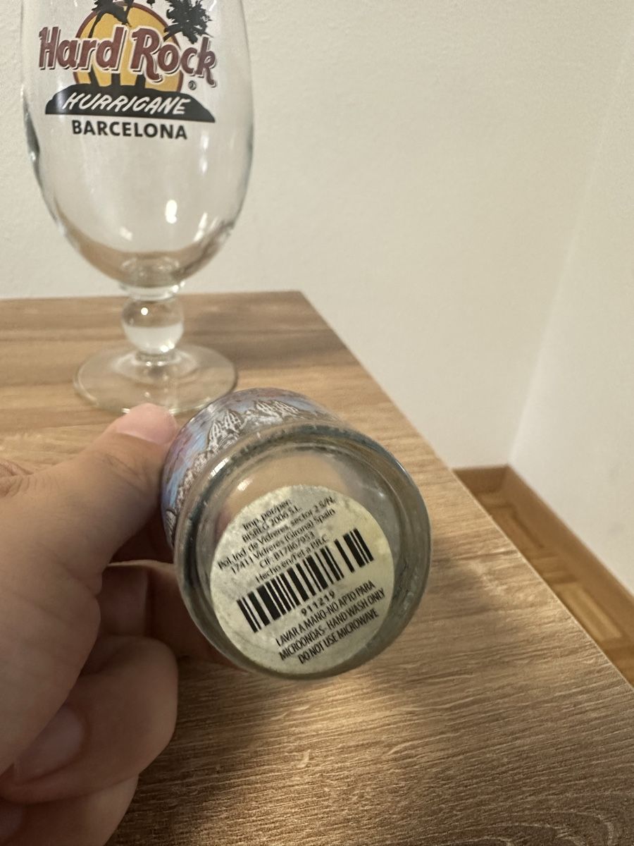 Hard Rock Cafe Bicchieri: Hard Rock Hurricane Glas + Schnapsglas Barcelona – Nuovo (secondo la descrizione) da Brüttisellen venduto da naz_5wdh 2