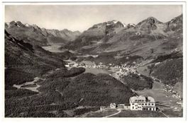 St. Moritz - Standseilbahn Muottas Muragl Bergstation