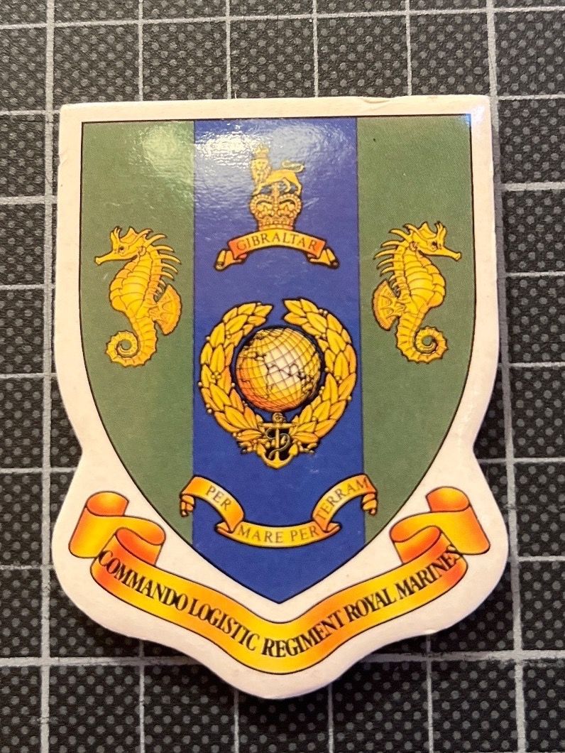 Sticker: Sticker Commando Logistic Regiment CLR Royal Marines British – Nuovo (secondo la descrizione) da Bischofszell venduto da Klabauta