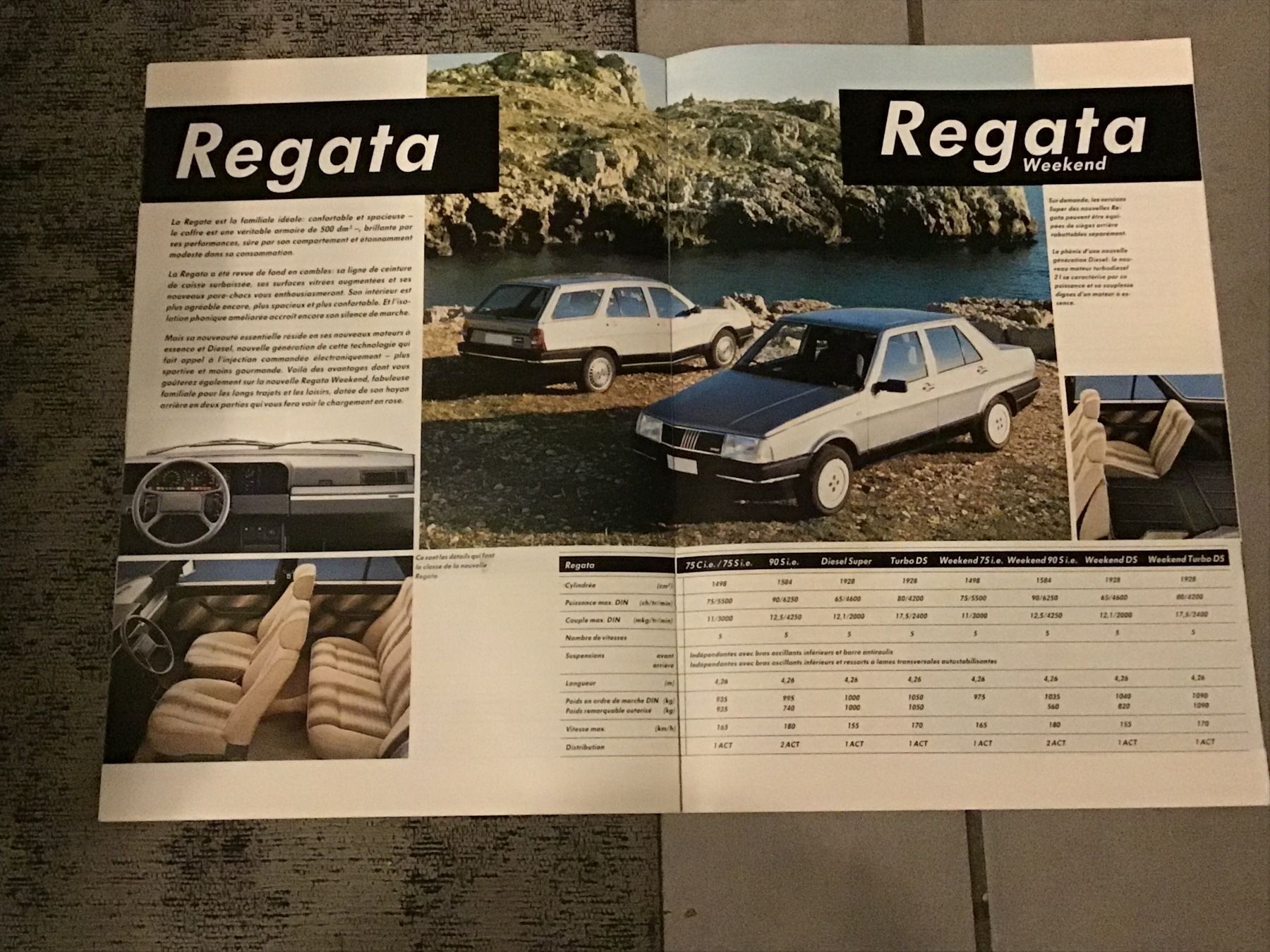 Fiat Documenti: Fiat 1987 Programm Verkaufsprospekt mit 16 Seiten – Usato da Scherzingen venduto da Starseller62 5