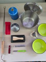Decathlon Primus Opinel Victorinox Gas Kocher Pfanne Camping