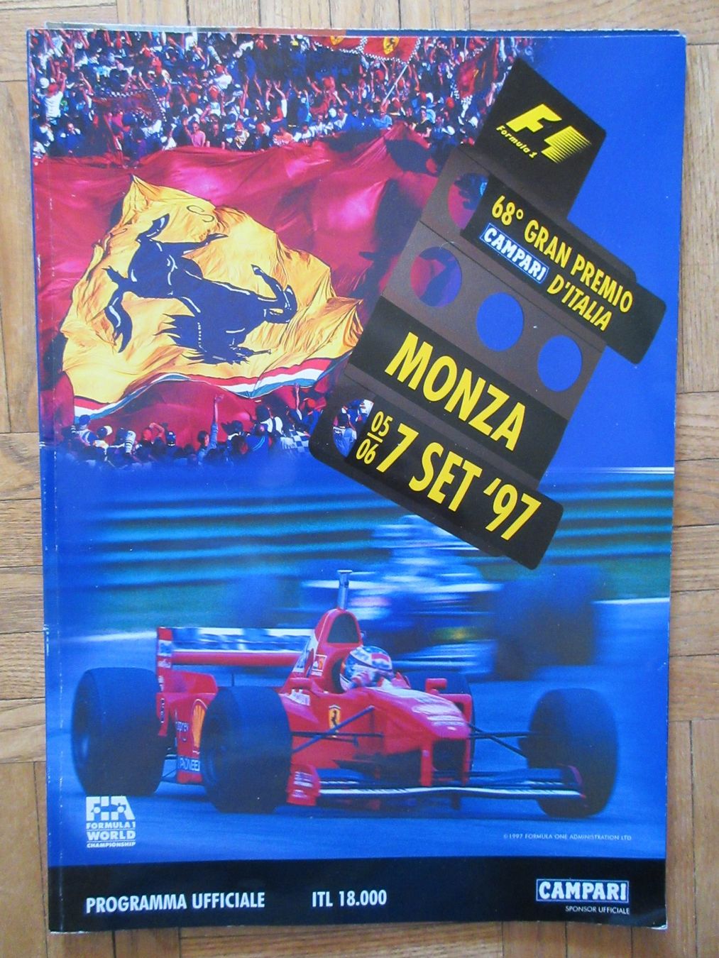 Zeitschriften & Magazine: Formule 1 Rennprogramme 1986 - 1997 & 2 Poster – Gebraucht aus Uster von djet5_vs 4