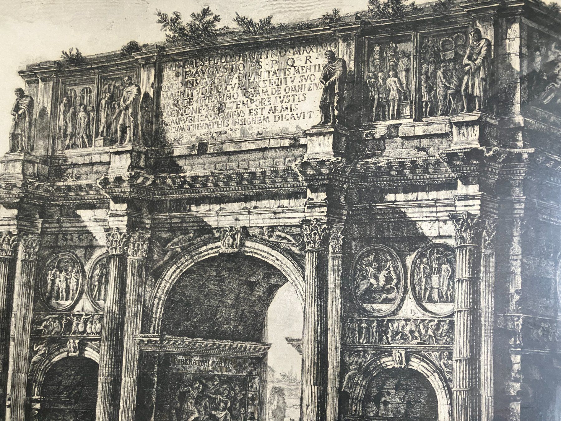 Incisioni: Piranesi, der Konstantinsbogen – Usato da Männedorf venduto da Amleto3 5