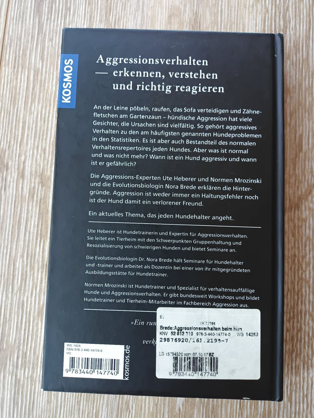 Livres: Aggressionsverhalten beim Hund – D'occasion à Rümlingen par Yilvina 1