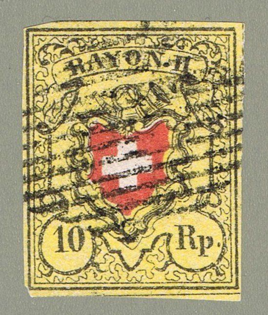 Tutti i francobolli: Rayon II T12 E RO – Usato da Biberstein venduto da Jura39