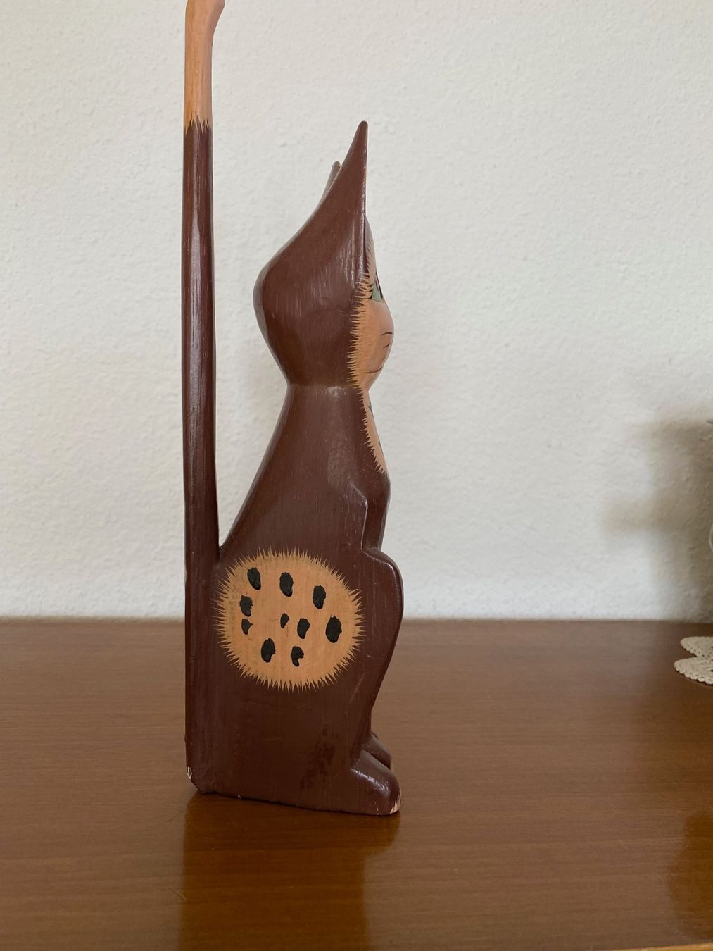 Statuette: Katze aus Holz – Usato da Schlieren venduto da Trudyschoe 1