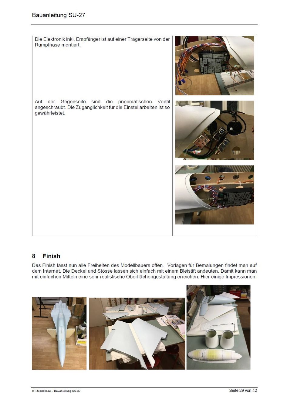 Modellismo RC: SU-27 von HT-Modellbau – Usato da Aarberg venduto da M1999 6