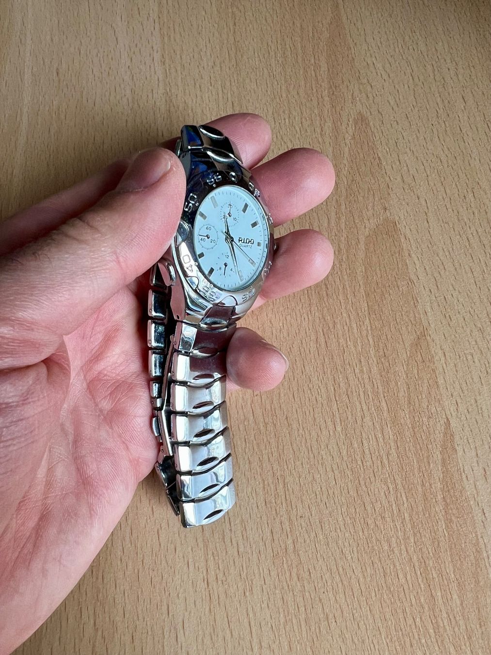 Bracciali & Braccialetti: Herrenuhr Marke RIDO QUARTZ – Usato da St. Gallen venduto da babinos01 9