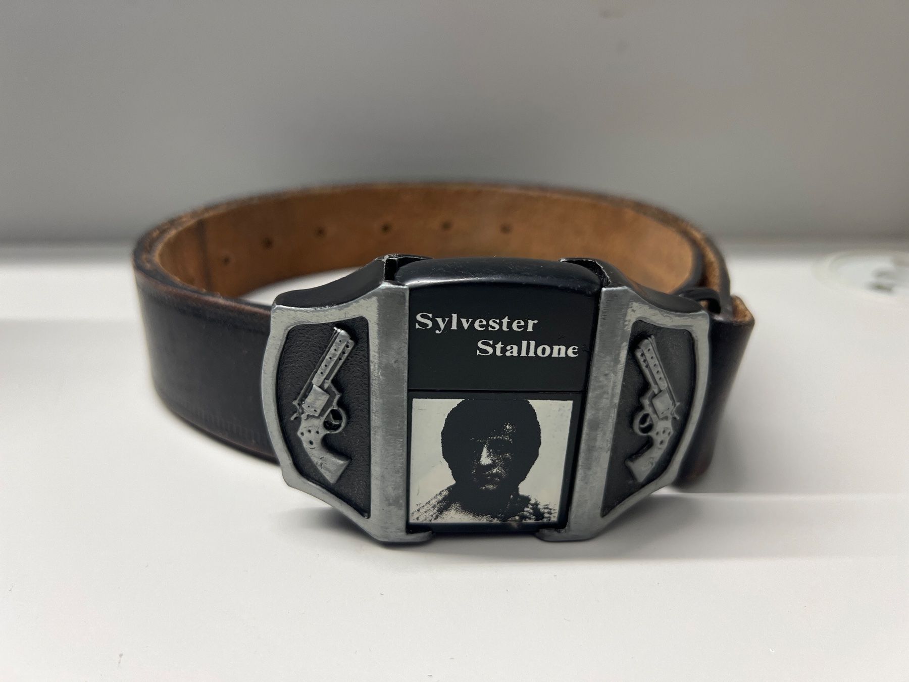 Gürtel: Gürtel Sylvester Stallone – Gebraucht aus Zürich von pamleano