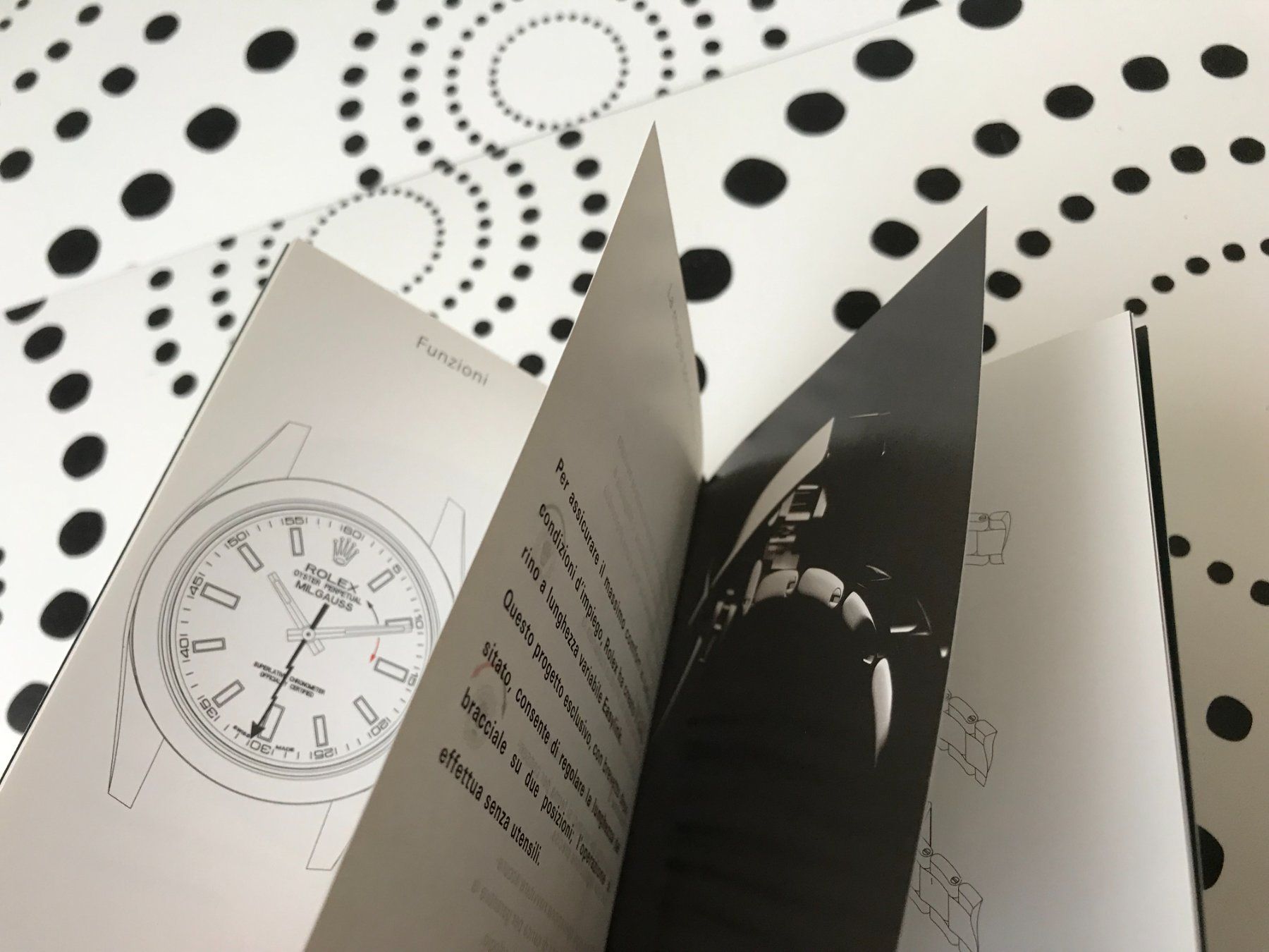 Dokumente: ROLEX ORIG. MILGAUSS - OPERATING INSTRUCTIONS -  - NEW !!! – Neu (gemäss Beschreibung) aus Epalinges von dream-watch 4