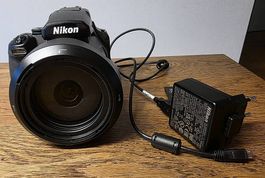 Nikon Coolpix P1000, like new, extra battery, B+W case