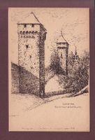 LUZERN - Schirmer- und Zeiturm