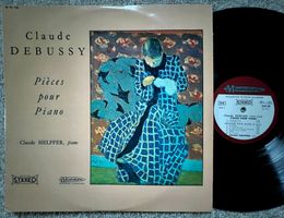 Debussy - Claude Helffer – Pièces Pour Piano - LP GEWASCHEN