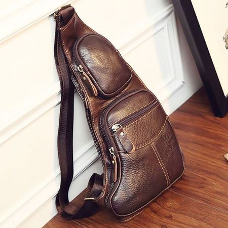 Leder Holster Umhängetasche für Herren