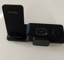 4 in 1 Ladestation Wireless Charger Uhr Handy AirPods neu