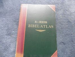 Bibel-Atlas,1887,Palästina,Gaza,Ägypten,10 Karten,Jerusalem