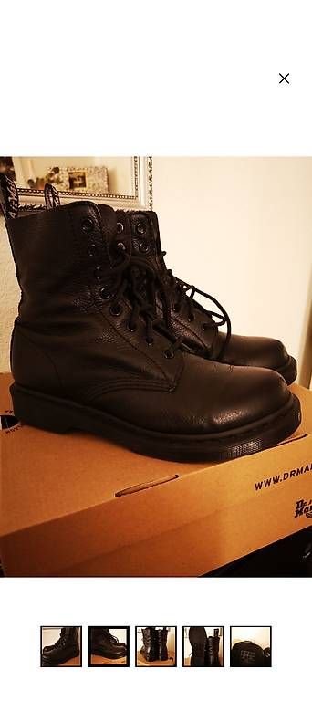 Dr. Martens Scarpe da uomo: Dr. Martens Boots Pascal mono 1400 all black – Usato da Ebikon venduto da isa_xjb2
