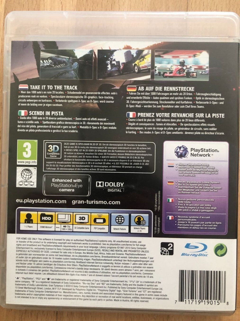 Sony Giochi: Gran Turismo 5 - PS 3 – Usato da Nussbaumen AG venduto da Pika-Shop 1