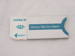 HEUTE 1 Sony Memory Stick Duo Adapter für DSC R1 & 828