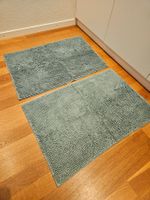 2 x Badezimmerteppich Bodenmatte Teppich Matte schönes Grün!