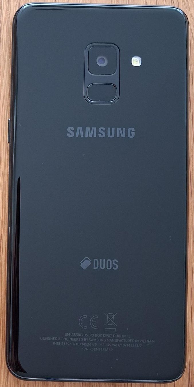 Samsung Portables: Galaxy A8 (2018) 32GB Dual-SIM – D'occasion à Scherzingen par compukoe 3