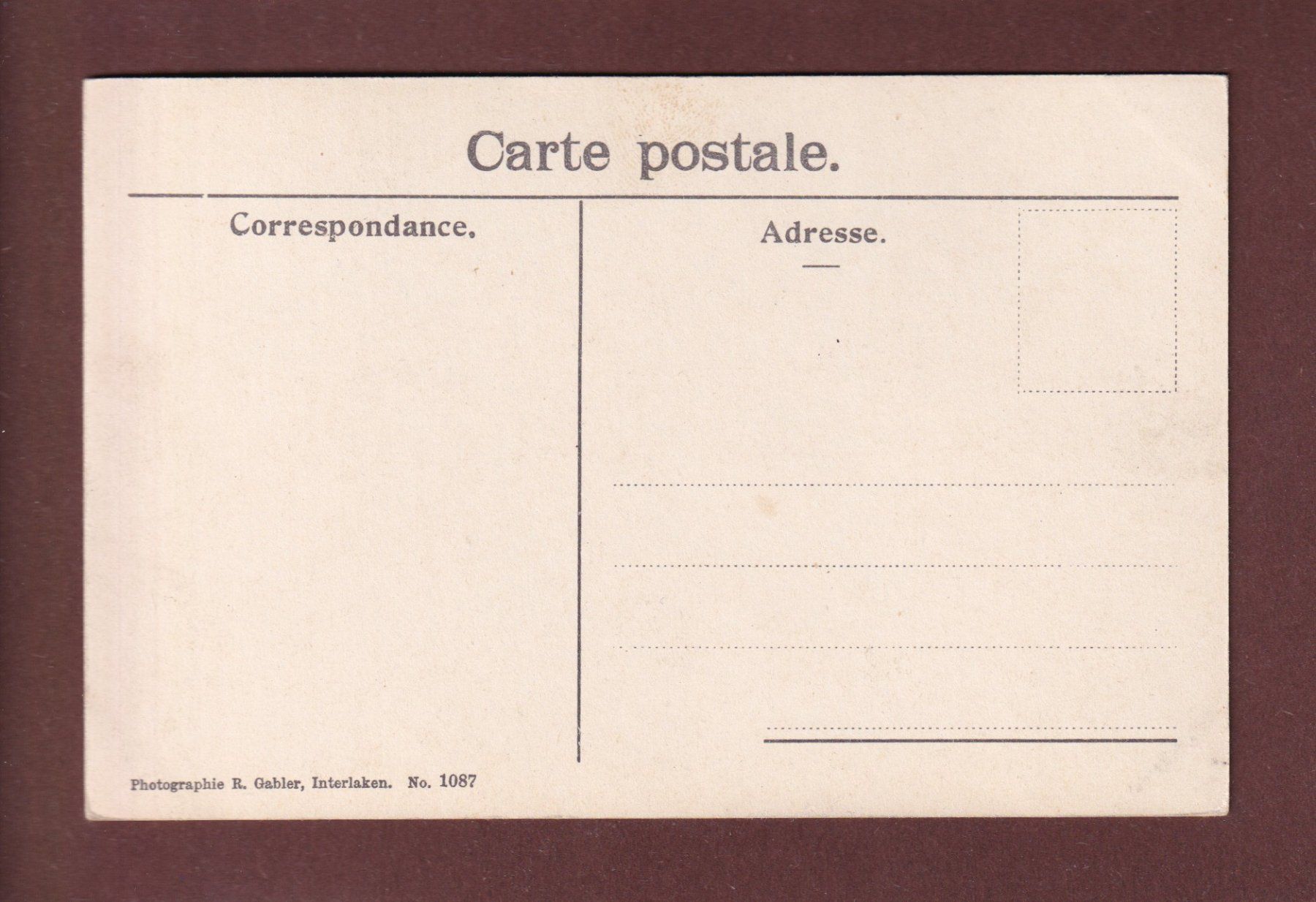 Cartes postales: HEIMWEHFLUH - Blick auf Interlaken – D'occasion à Pully par nicecards-shop 1