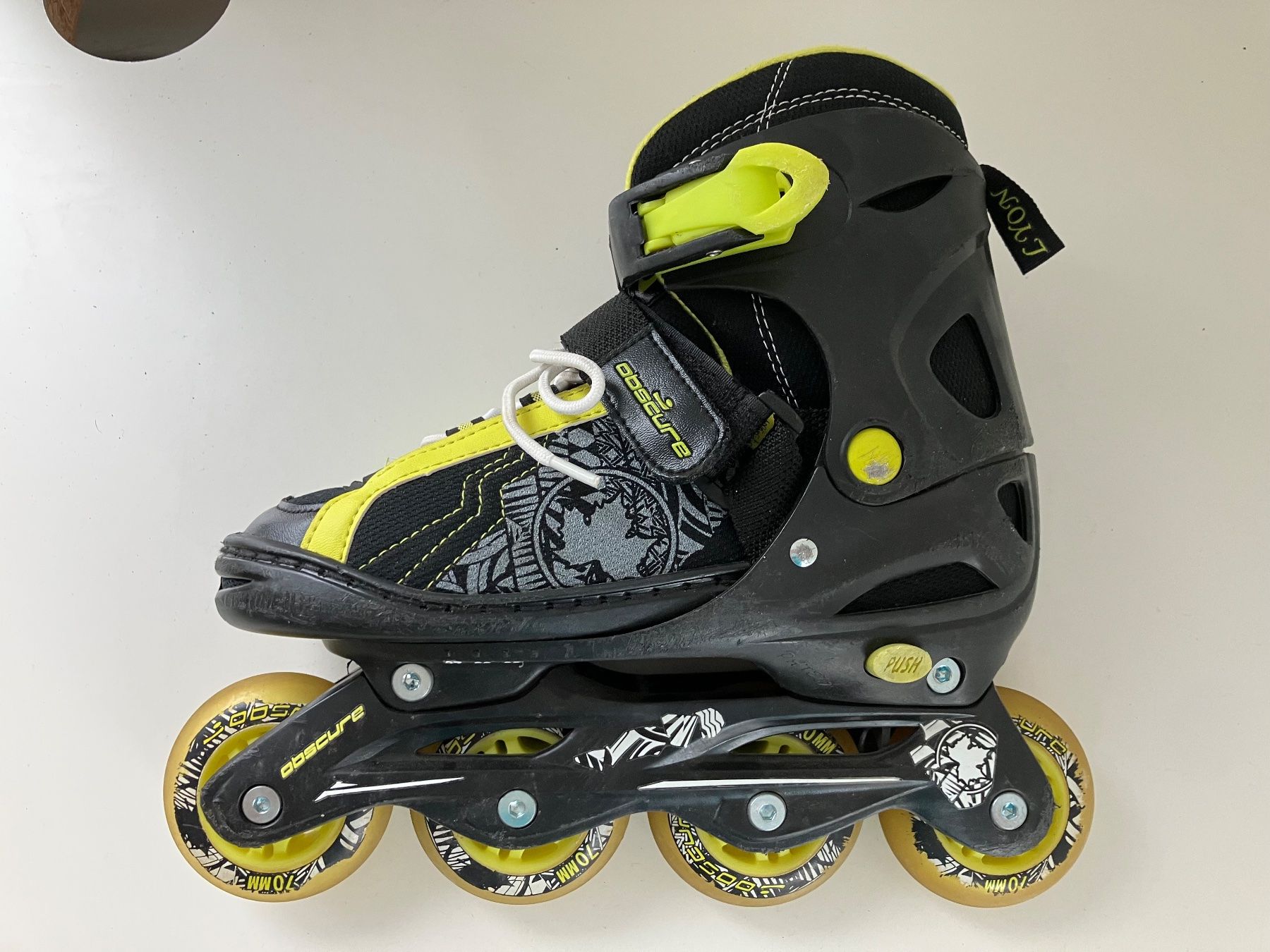 Inline-Skating & Rollschuhe: Obscure Inline-Skates Rollschuhe, Grösse 35-37 Inlineskate – Gebraucht aus Wettingen von Chnoelleli 2