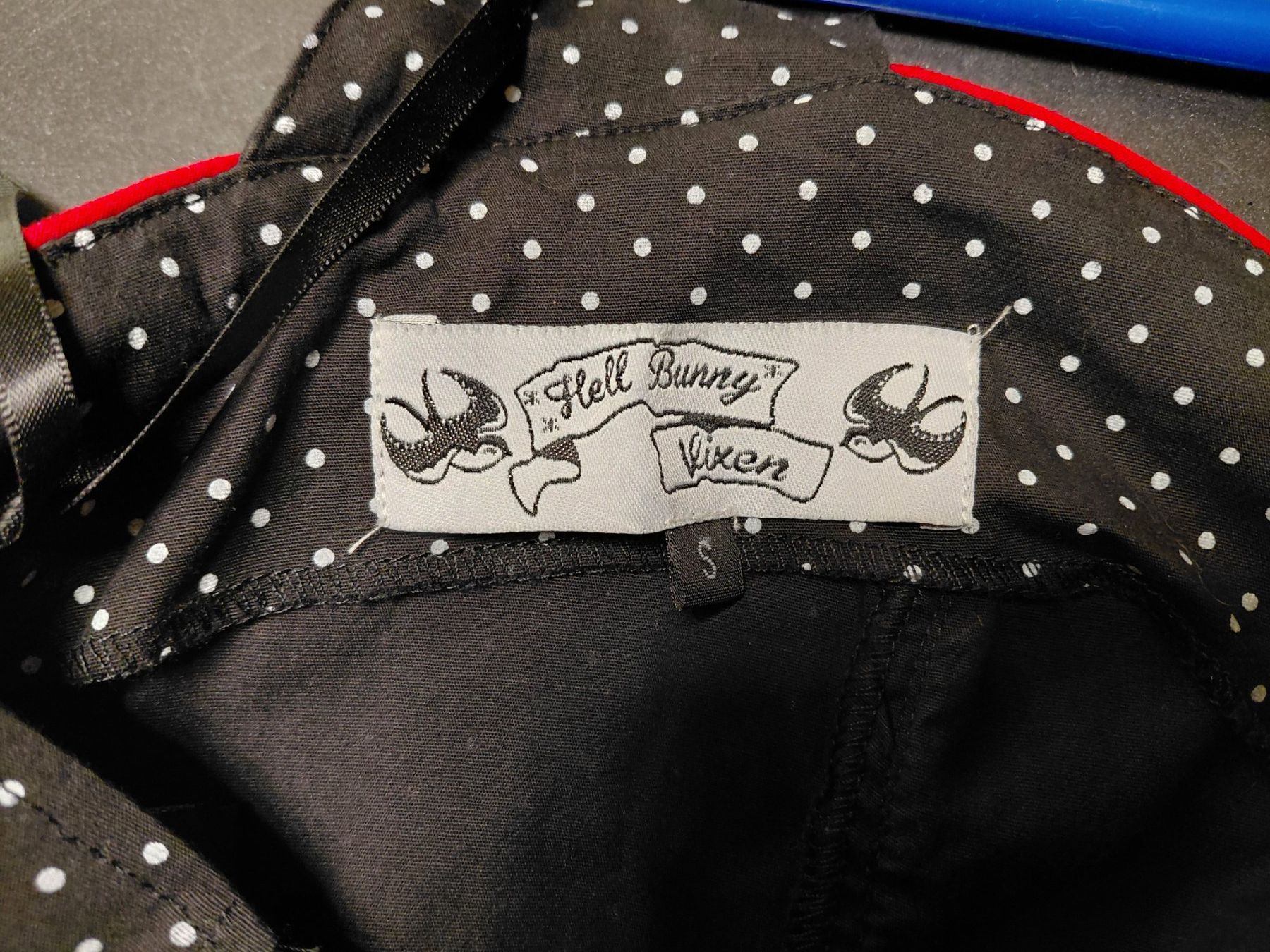 Vestiti: Hell Bunny Gr. S Rockabilly Kleider Rot/Schwarz/Weiss – Usato da Rheineck venduto da Jmurmeli 1
