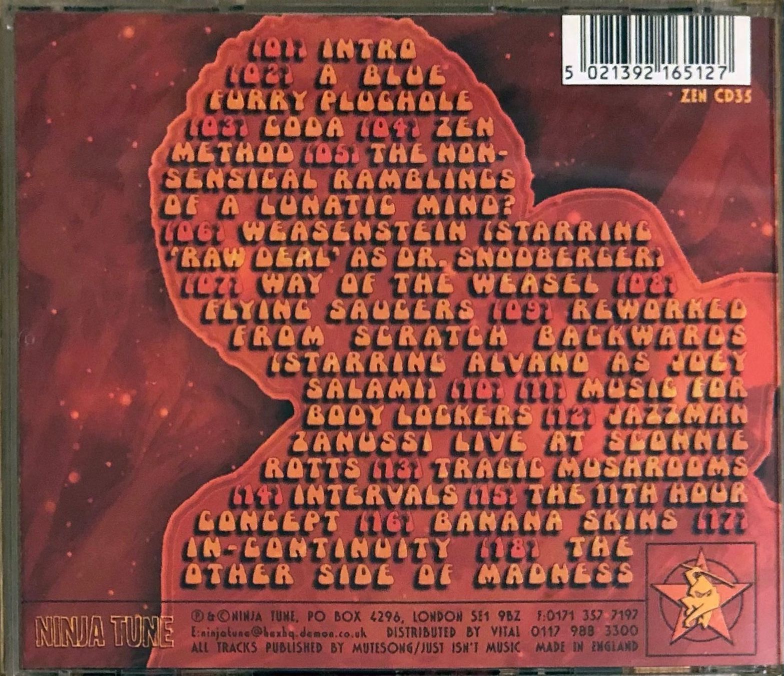 CD: Chocolate Weasel – Spaghettification – Usato da Martigny venduto da jereq 1