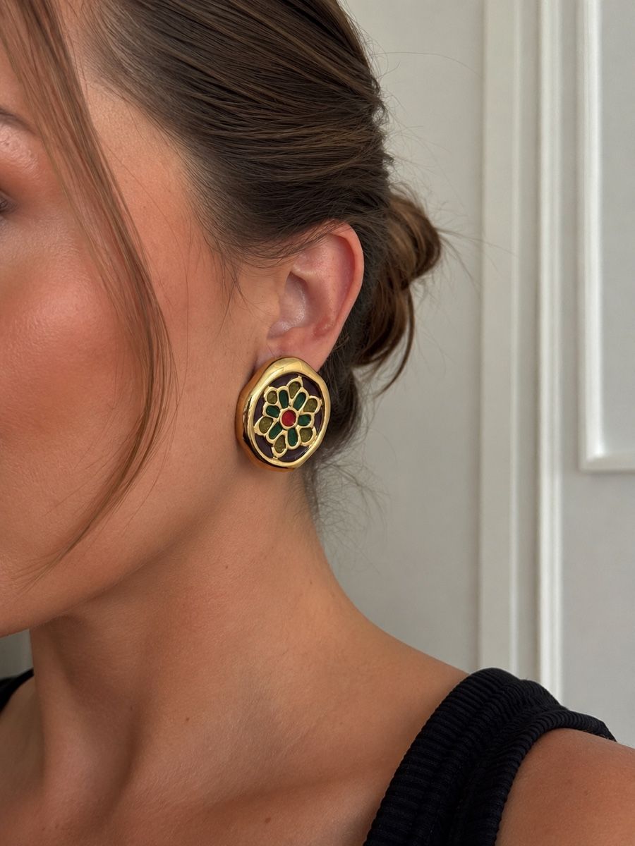 Givenchy Orecchini pendenti & Orecchini a lobo: Givenchy Paris Vintage Clip-Ohrringe 4 cm, statement earring – Usato da Zürich venduto da FAM44 1