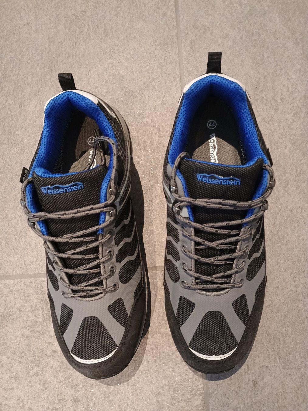 Herrenschuhe: Trekkingschuhe Wanderschuhe Weissenstein Grösse 44 NEU – Neu (gemäss Beschreibung) aus Mörel von tasie