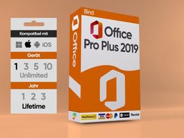 Microsoft Office 2019 Professional Plus/Bind/Lifetime Key