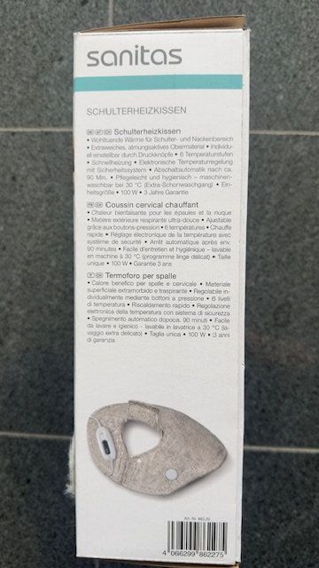 Kissen: SANITAS Schulterheizkissen........ – Neu und originalverpackt aus Altendorf von Matrix5 1